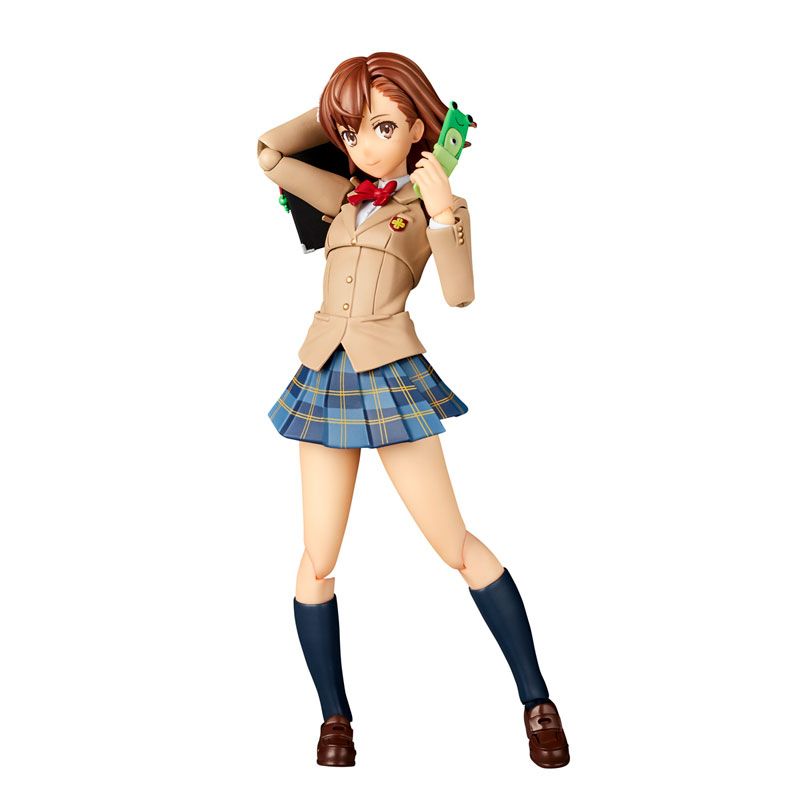 Revoltech Amazing Yamaguchi Toaru Kagaku no Railgun - Mikoto Misaka Winter Uniform Ver.