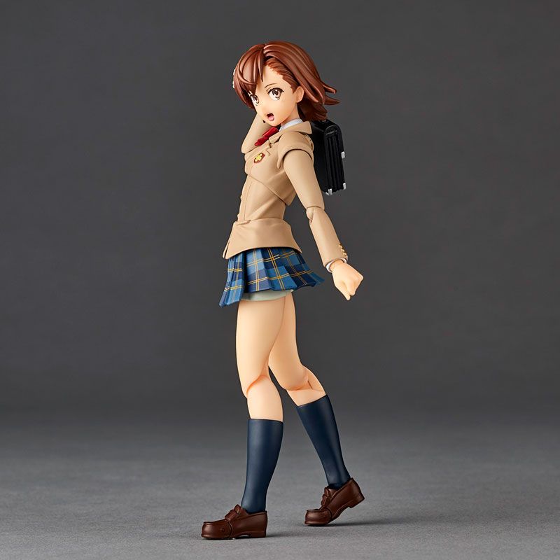 Revoltech Amazing Yamaguchi Toaru Kagaku no Railgun - Mikoto Misaka Winter Uniform Ver.
