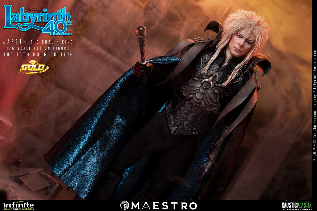 Labyrinth (1986): Jareth the Goblin King The 13th Hour Edition Gold