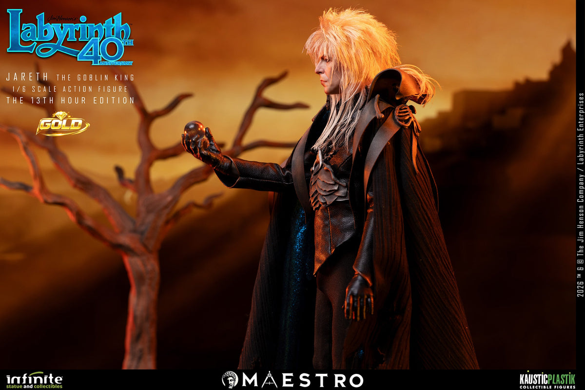 Labyrinth (1986): Jareth the Goblin King The 13th Hour Edition Gold