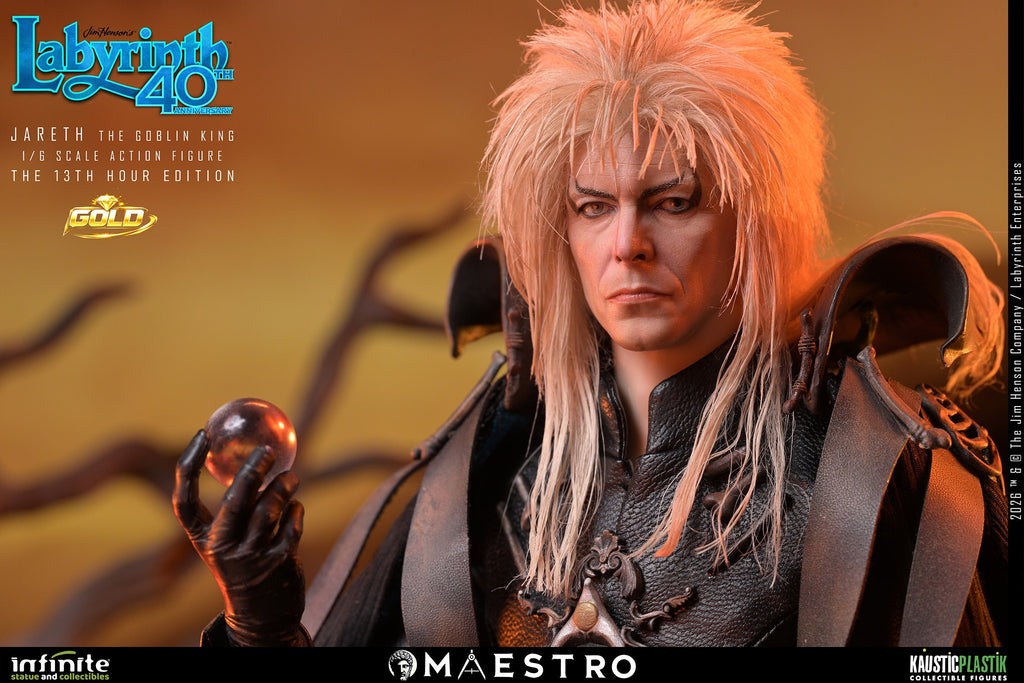 Labyrinth (1986): Jareth the Goblin King The 13th Hour Edition Gold
