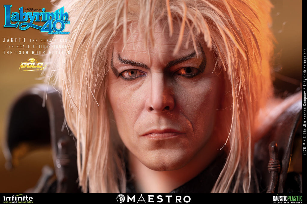 Labyrinth (1986): Jareth the Goblin King The 13th Hour Edition Gold
