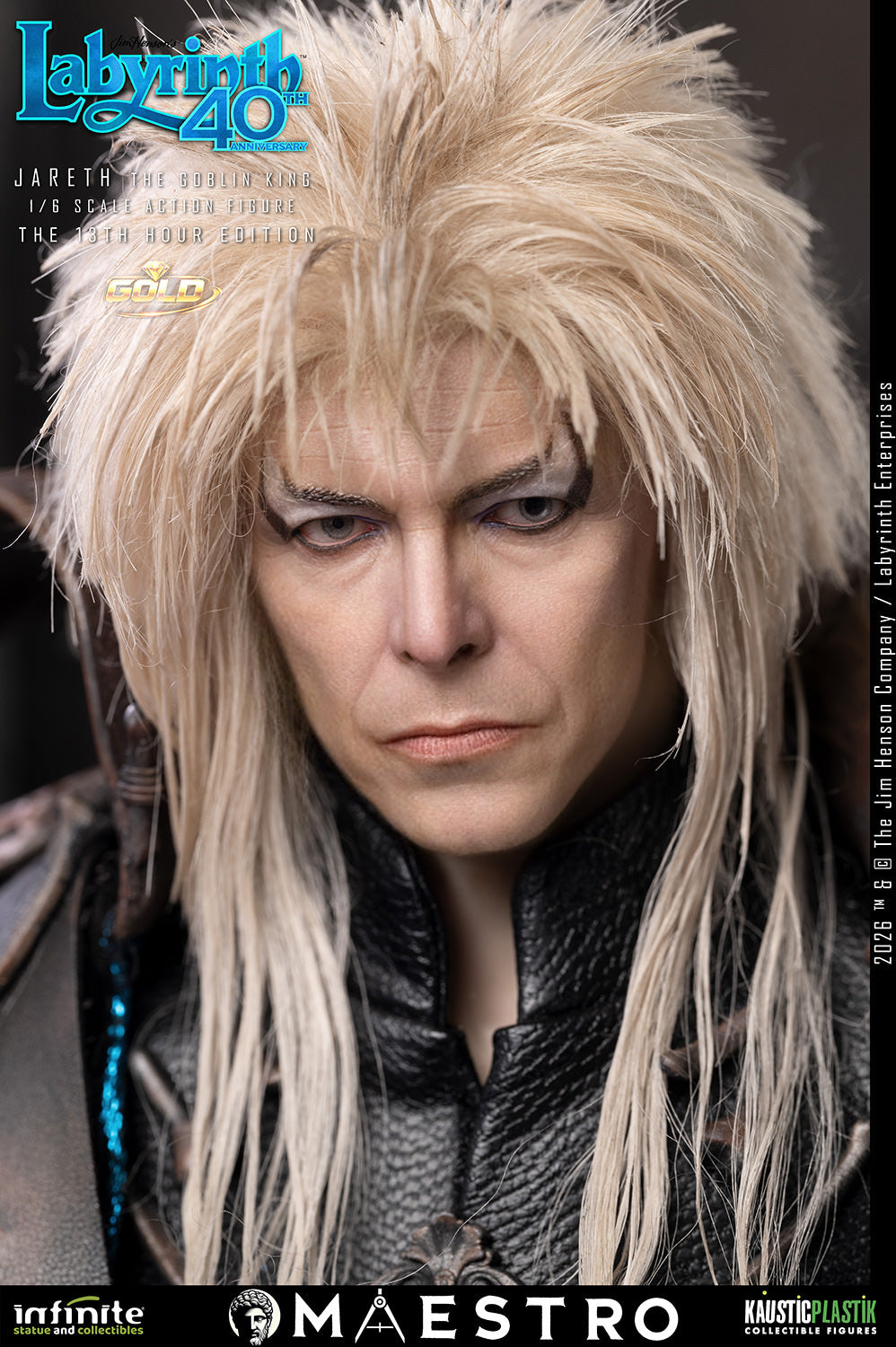 Labyrinth (1986): Jareth the Goblin King The 13th Hour Edition Gold