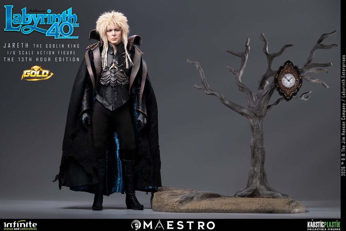 Labyrinth (1986): Jareth the Goblin King The 13th Hour Edition Gold