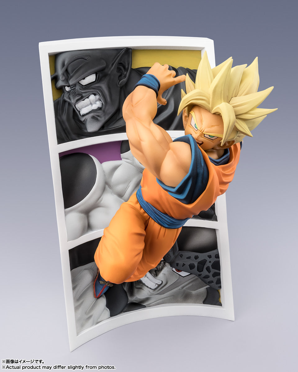 Dragon Ball Z Figuarts Zero Figure - Super Saiyan Son Goku Trail of Battles