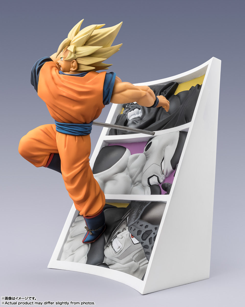 Dragon Ball Z Figuarts Zero Figure - Super Saiyan Son Goku Trail of Battles