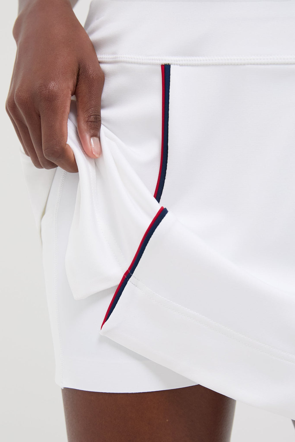 Americana Piped 13 Inch Willis Tennis Skirt
