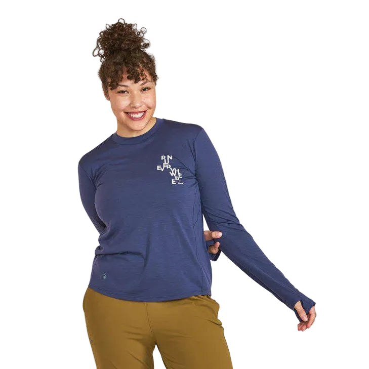 Janji Repeat Merino Tech Long Sleeve Tee – Women's