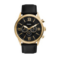 Fossil Men's Flynn 48mm Chronograph, Gold-Tone Stainless Steel Watch, BQ2823
