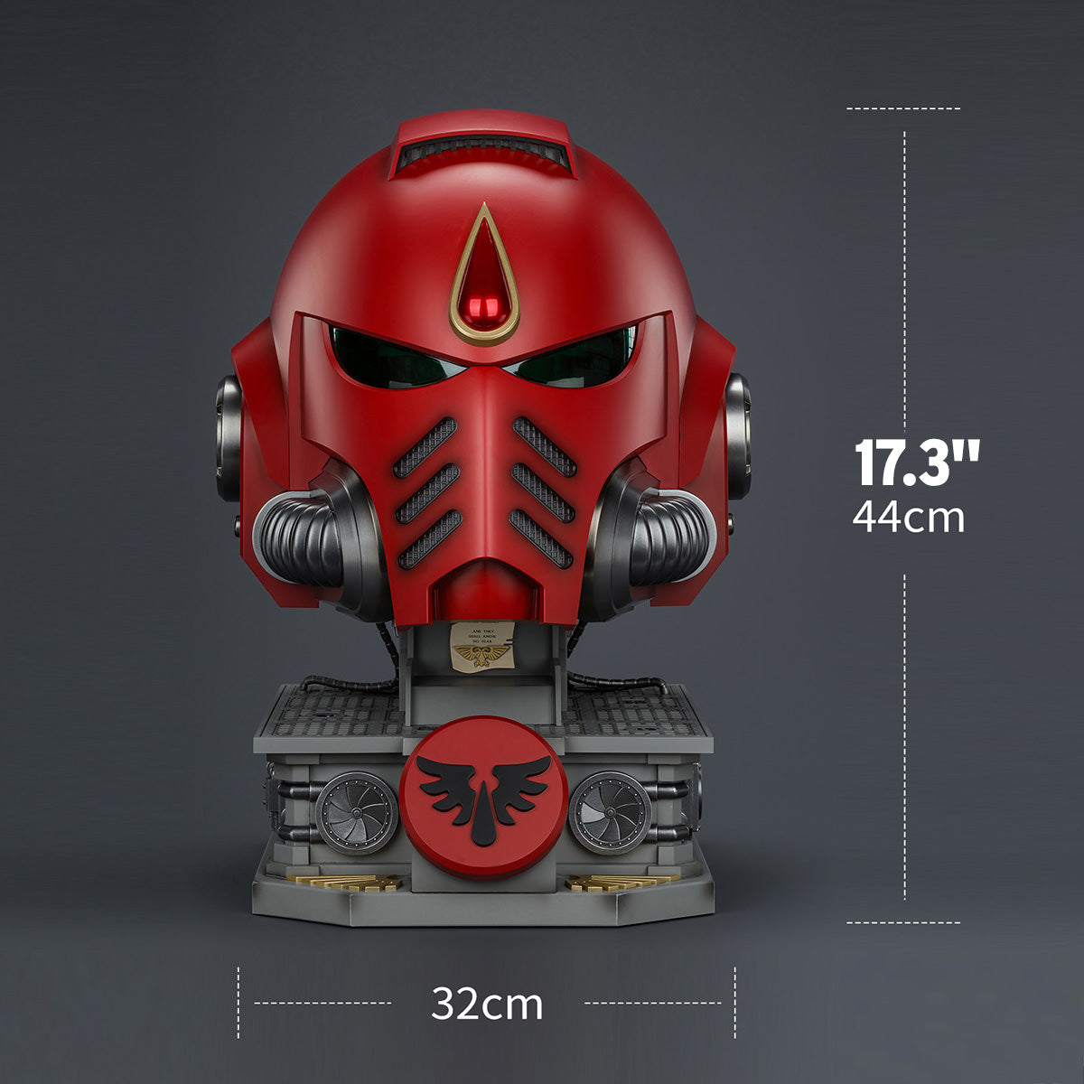 Warhammer 40K: Blood Angels MkX Helmet & Display Stand