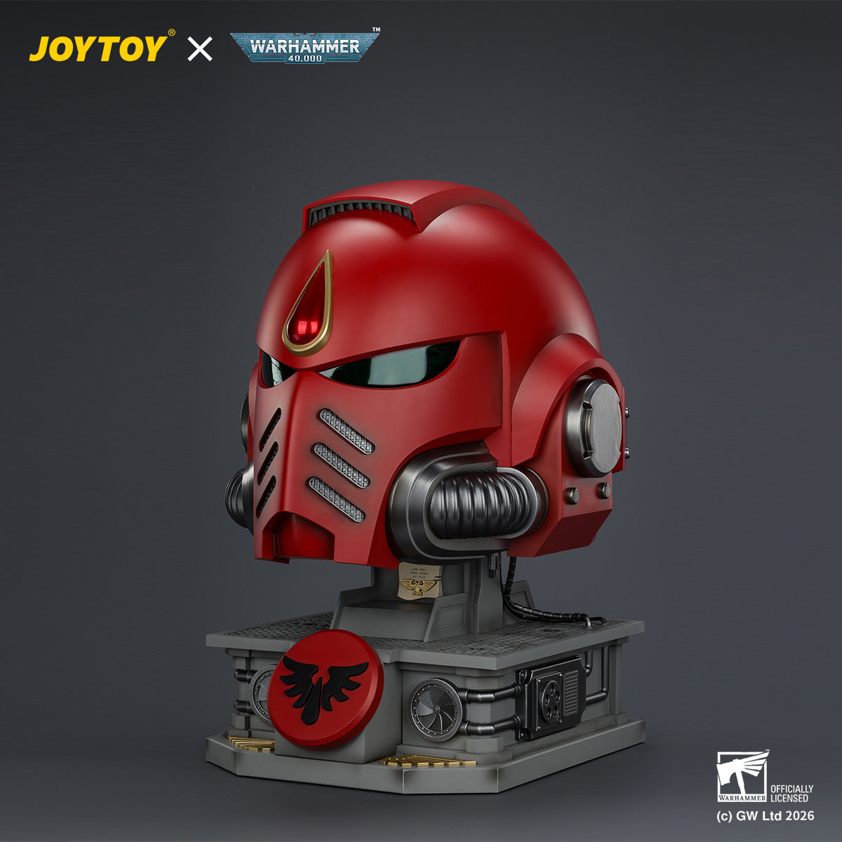 Warhammer 40K: Blood Angels MkX Helmet & Display Stand