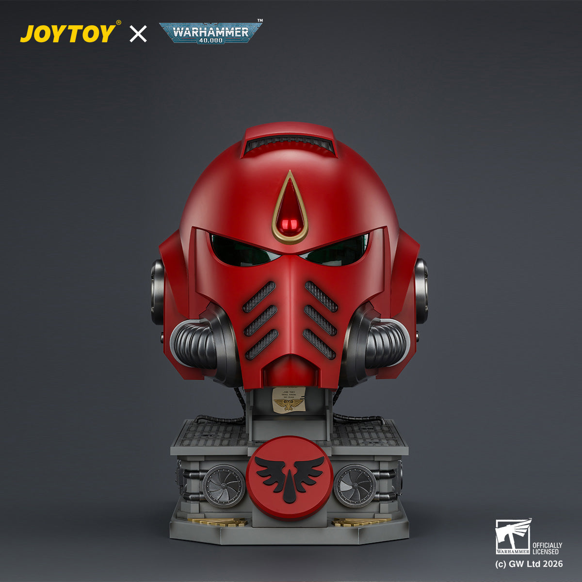 Warhammer 40K: Blood Angels MkX Helmet & Display Stand