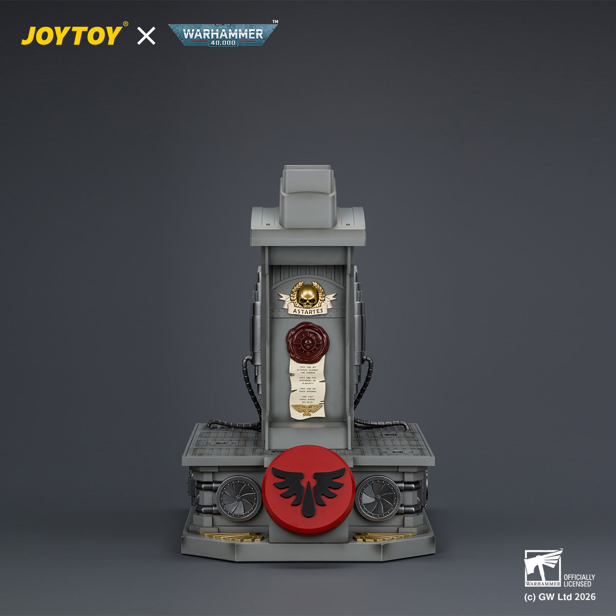 Warhammer 40K: Blood Angels MkX Helmet & Display Stand