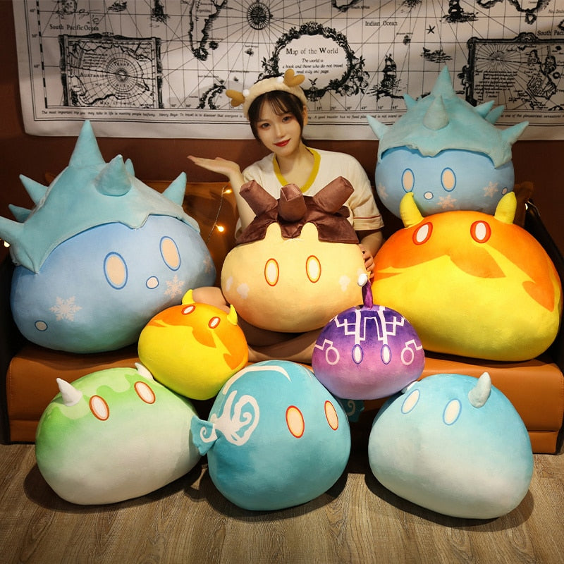 Anime Genshin Impact Slime Ball Plushies
