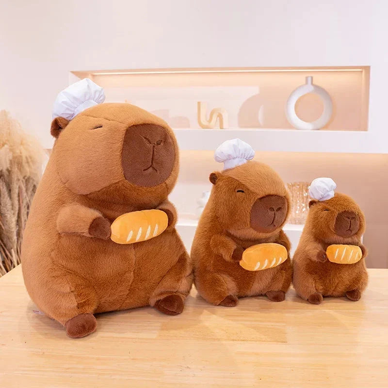 Baker and Chef Capybara Plush Collection