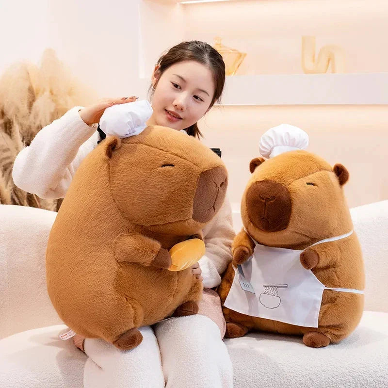 Baker and Chef Capybara Plush Collection