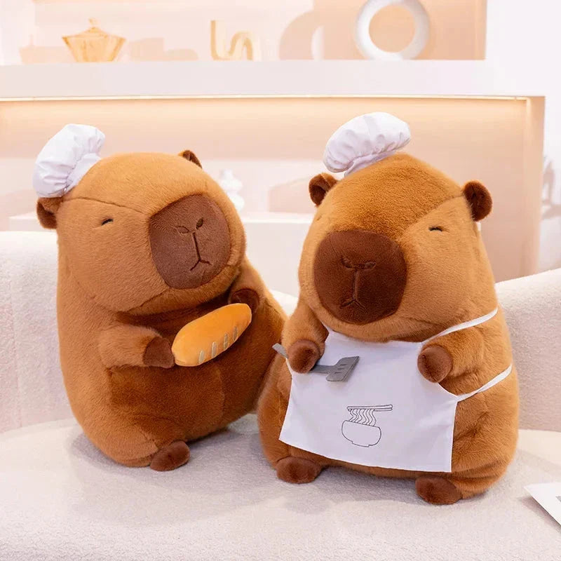 Baker and Chef Capybara Plush Collection