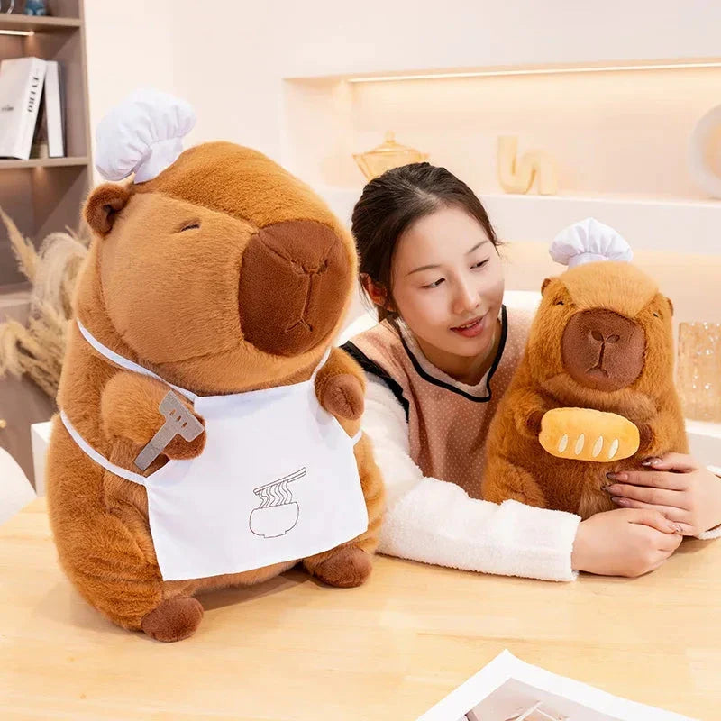 Baker and Chef Capybara Plush Collection