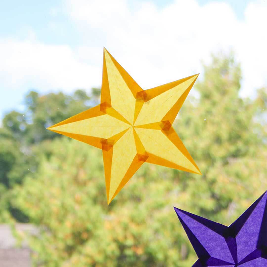 Waldorf Window Stars Paper