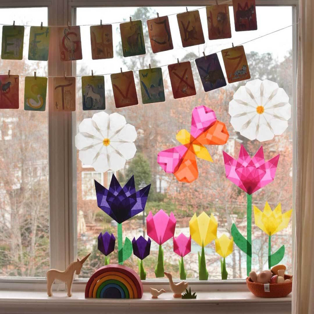 Waldorf Window Stars Paper
