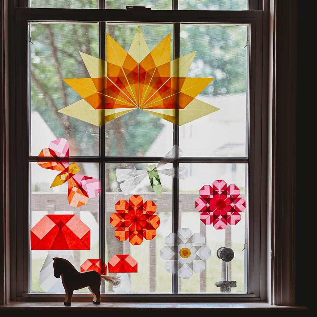 Waldorf Window Stars Paper