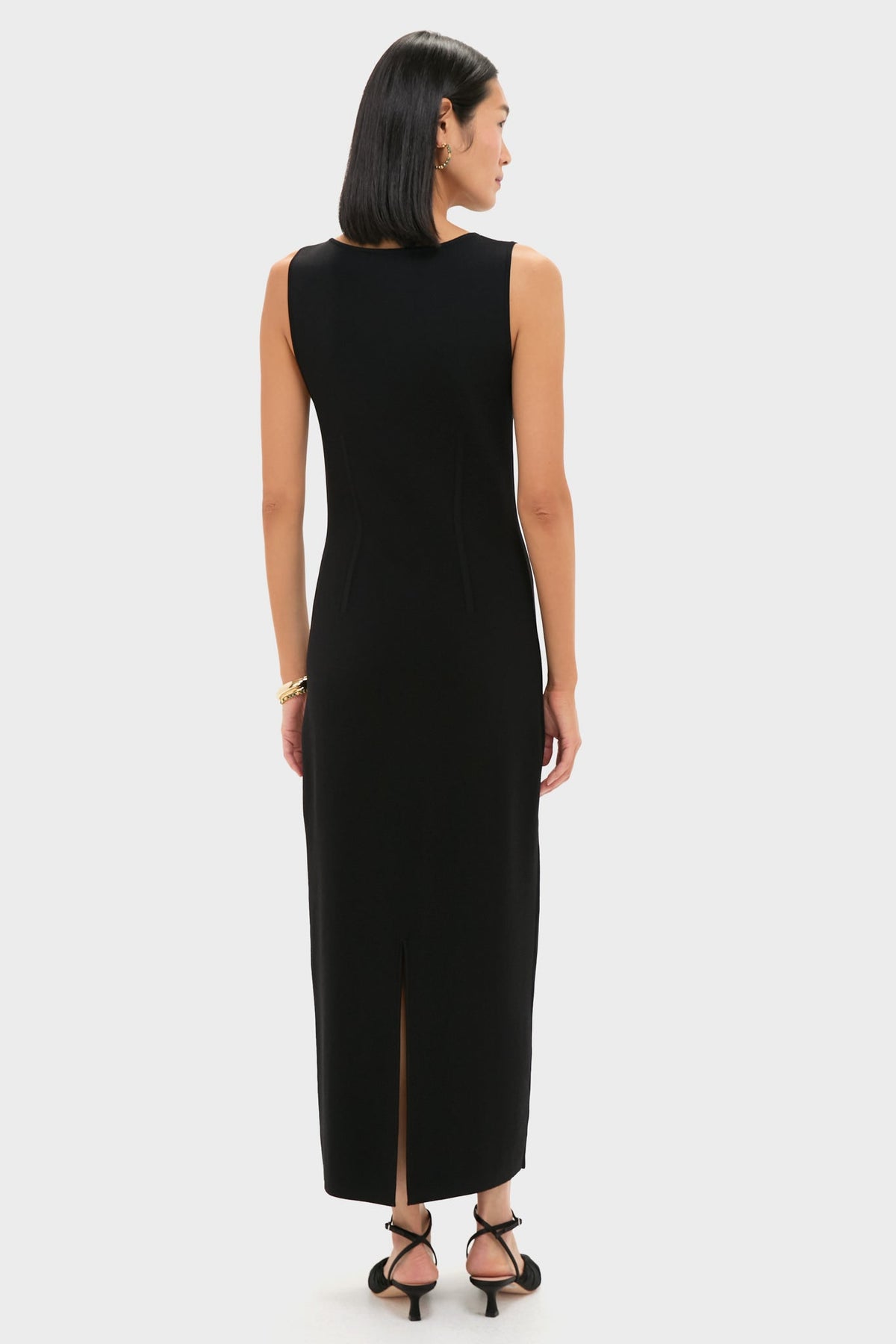 Black Kingston Knit Dress