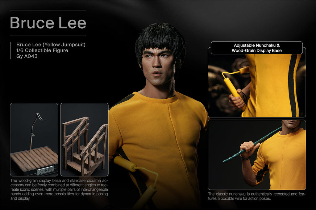 Game of Death (1978): Bruce Lee (Yellow Jumpsuit) 1/6 Scale Figure