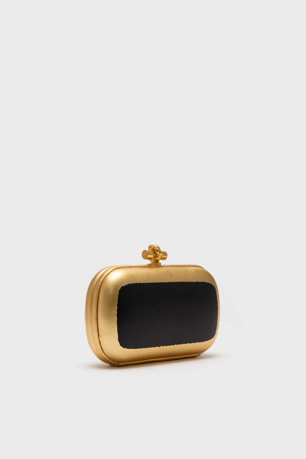 BOTTEGA VENETA Two Tone Knot Clutch
