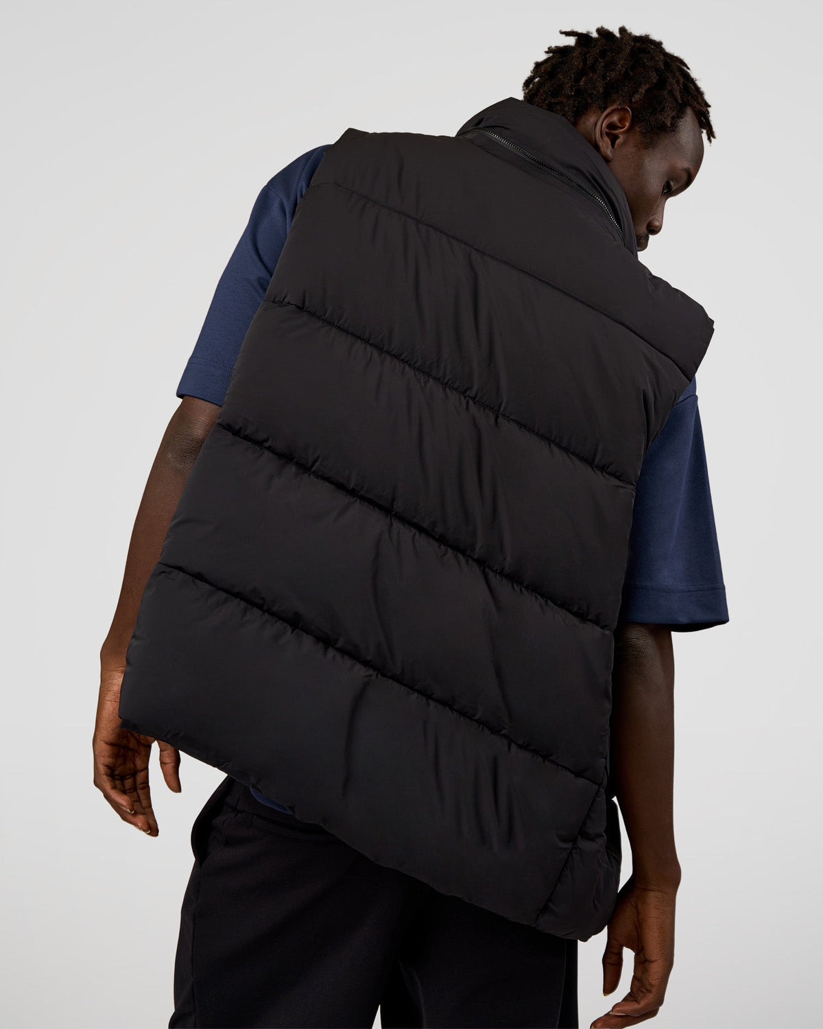 Base Puffer Vest - Black