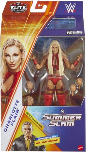 Mattel: WWE Elite Collection - Summerslam Charlotte Flair with Build-A-Figure Part