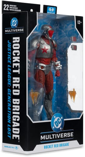 McFarlane:  DC Multiverse - Rocket Red (Justice League: Generation Lost)