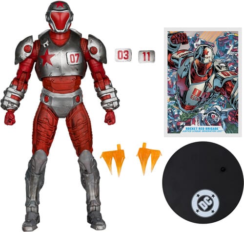 McFarlane:  DC Multiverse - Rocket Red (Justice League: Generation Lost)