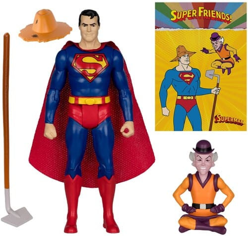 McFarlane Toys: DC Retro - Super Man & Mr. Mxyzptlk (Super Friends)