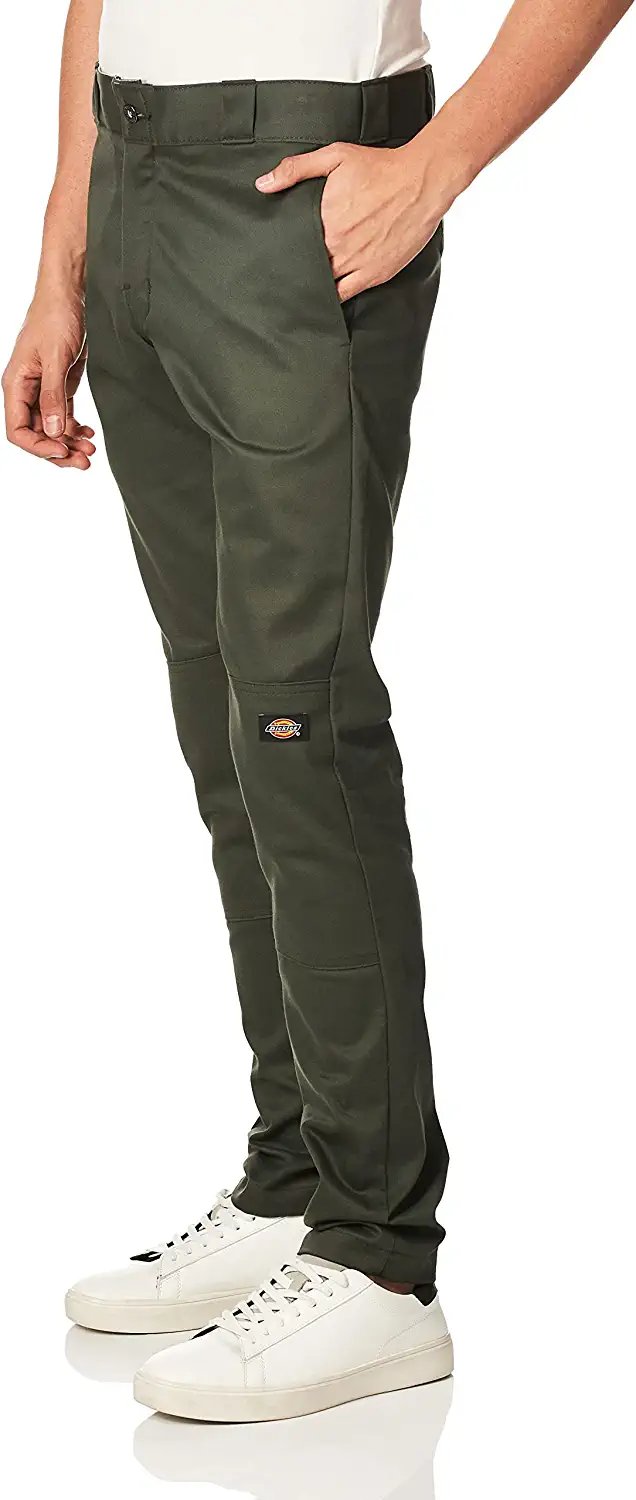 Dickies Men's Skinny-Straight Double Knee Work Pant