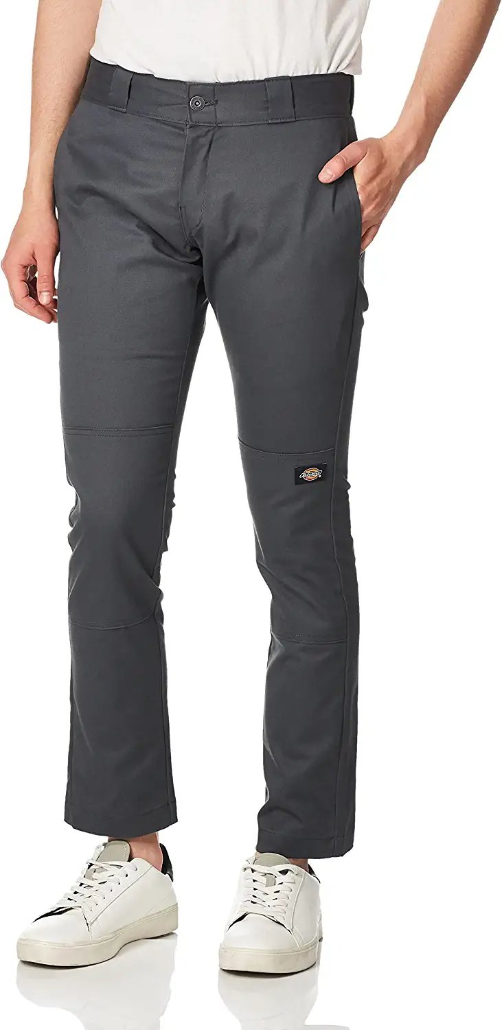 Dickies Men's Skinny-Straight Double Knee Work Pant