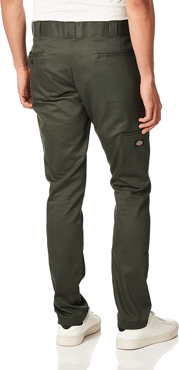Dickies Men's Skinny-Straight Double Knee Work Pant