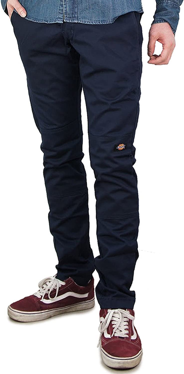 Dickies Men's Skinny-Straight Double Knee Work Pant
