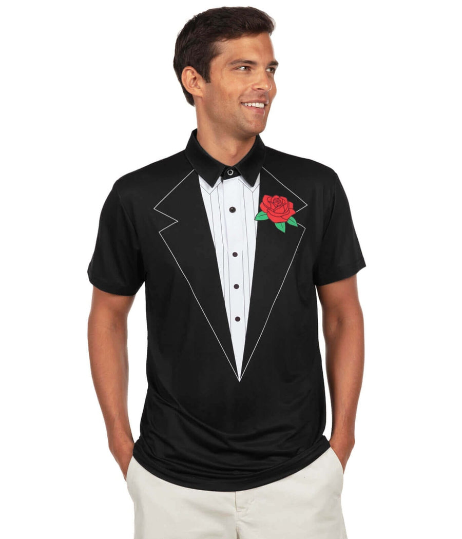 Men's Tuxedo Pickleball Shirt