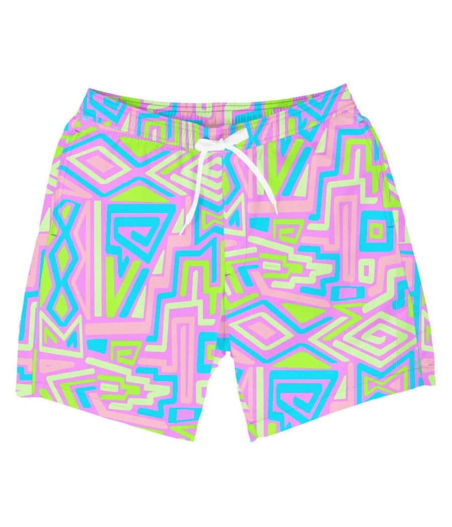 Retro Ride Stretch Swim Trunks - 7.5" Inseam