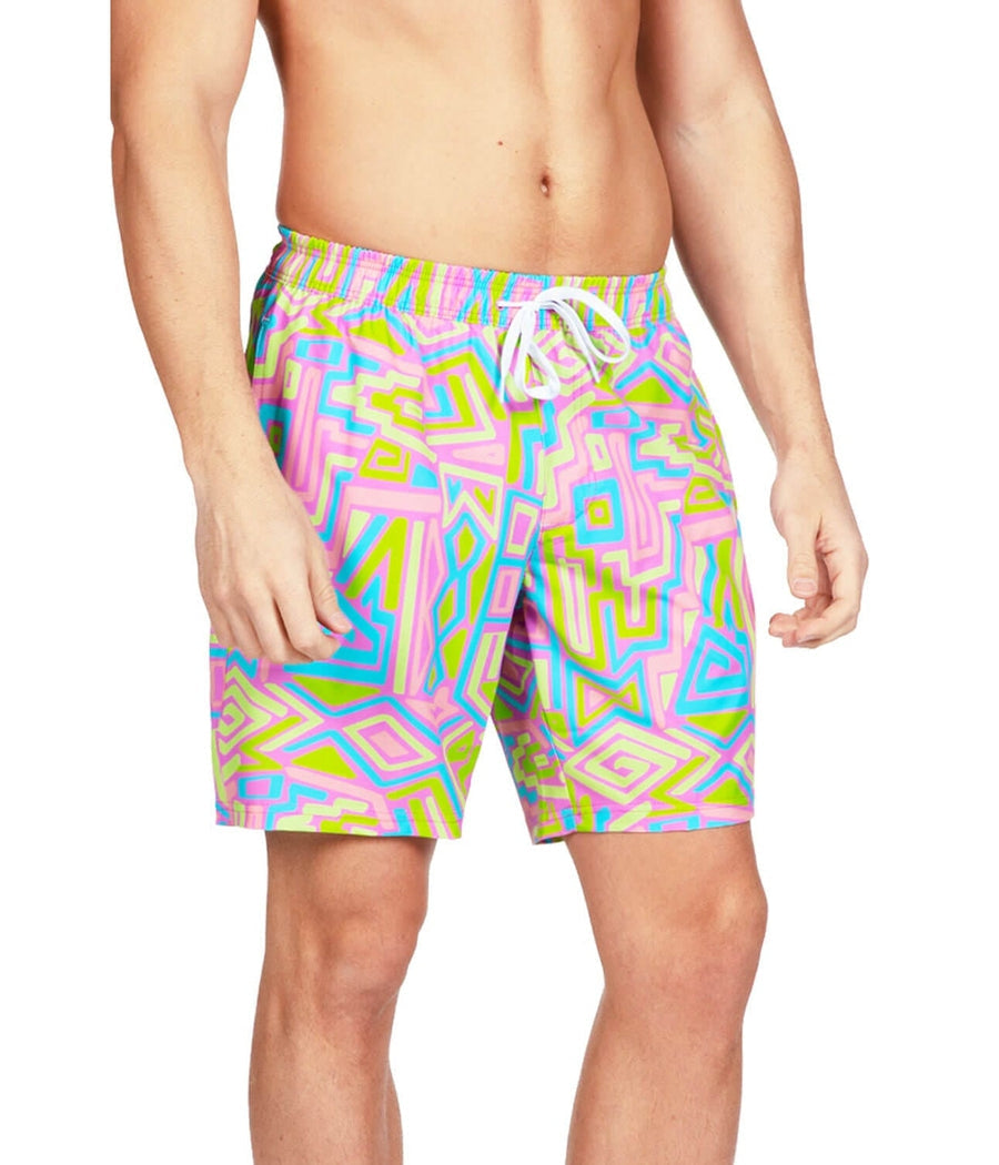 Retro Ride Stretch Swim Trunks - 7.5" Inseam