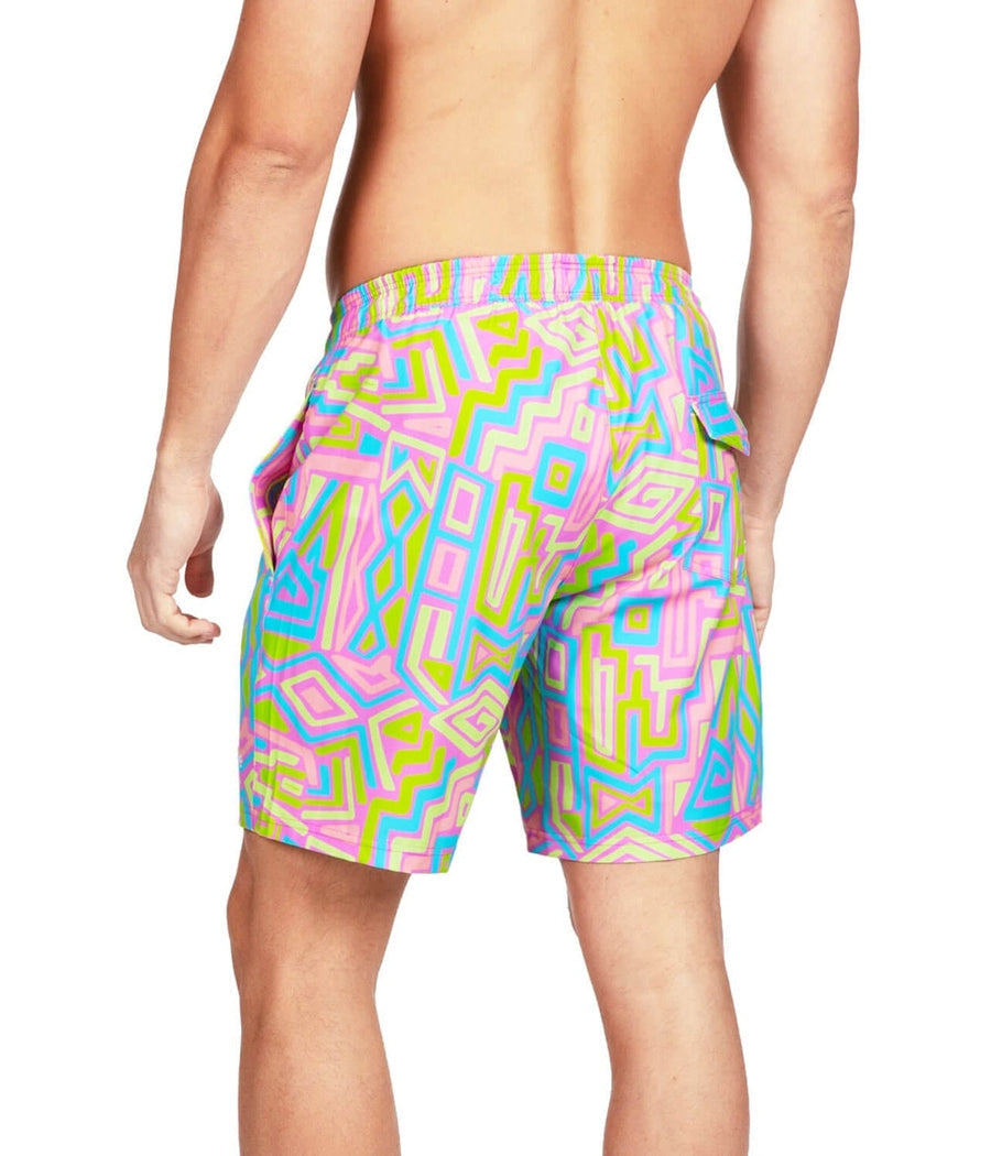 Retro Ride Stretch Swim Trunks - 7.5" Inseam