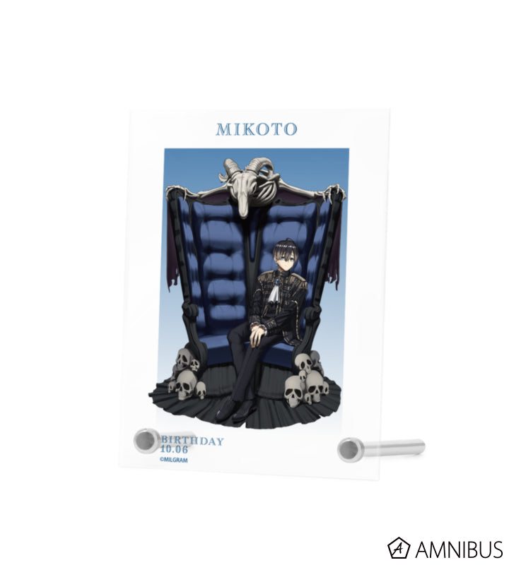 MILGRAM - A6 Acrylic Panel Mikoto Birthday Ver. Vol. 3 [Pre-Order Feb 2027]