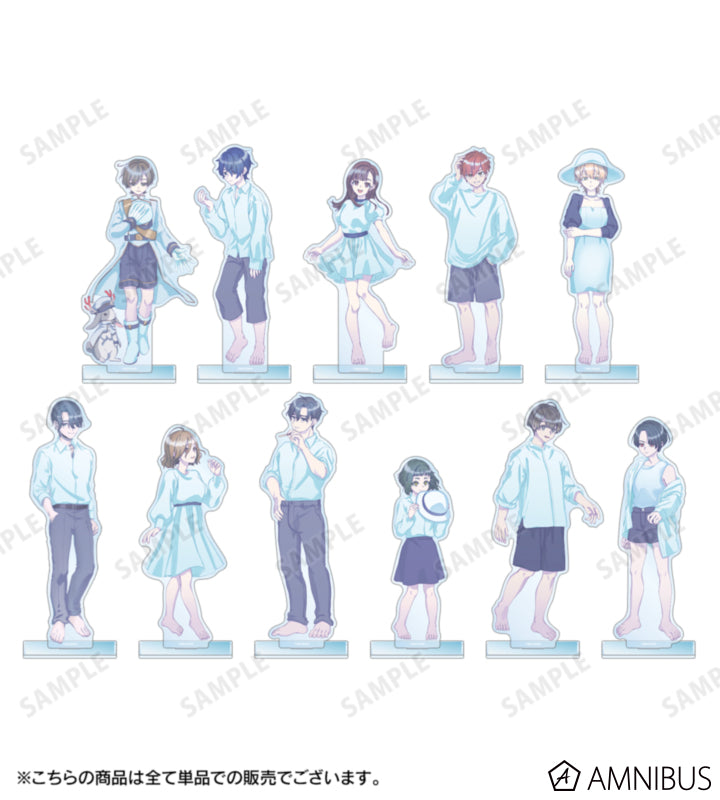 MILGRAM - BIG Acrylic Stand Sea Breeze Footprints Ver. (11 Types) [Pre-Order Jan 2027]