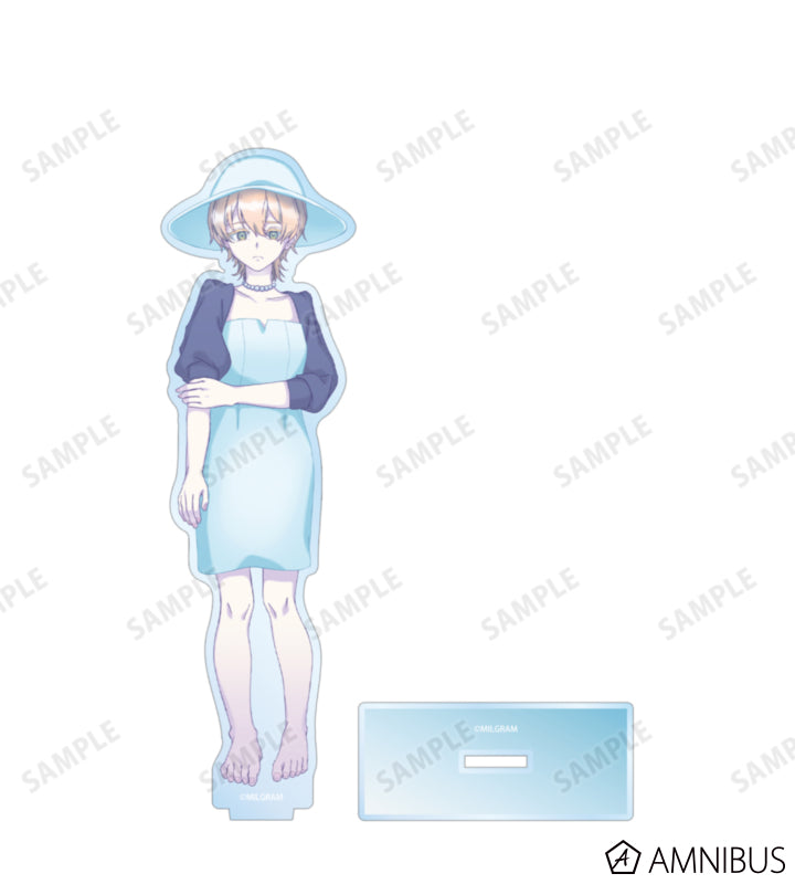MILGRAM - BIG Acrylic Stand Sea Breeze Footprints Ver. (11 Types) [Pre-Order Jan 2027]