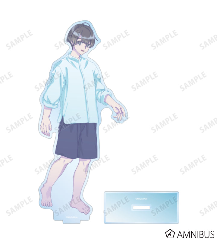 MILGRAM - BIG Acrylic Stand Sea Breeze Footprints Ver. (11 Types) [Pre-Order Jan 2027]