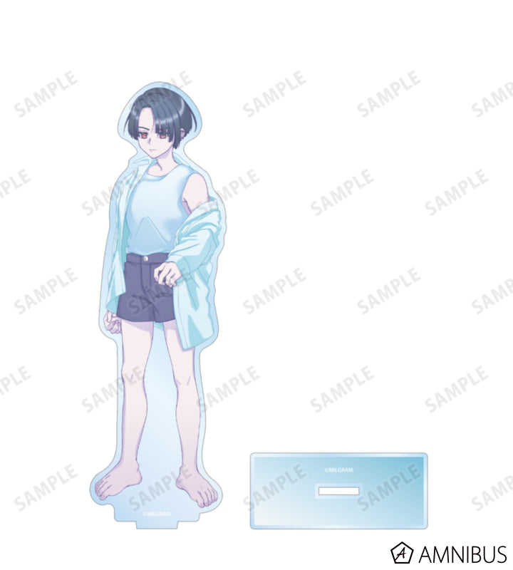 MILGRAM - BIG Acrylic Stand Sea Breeze Footprints Ver. (11 Types) [Pre-Order Jan 2027]