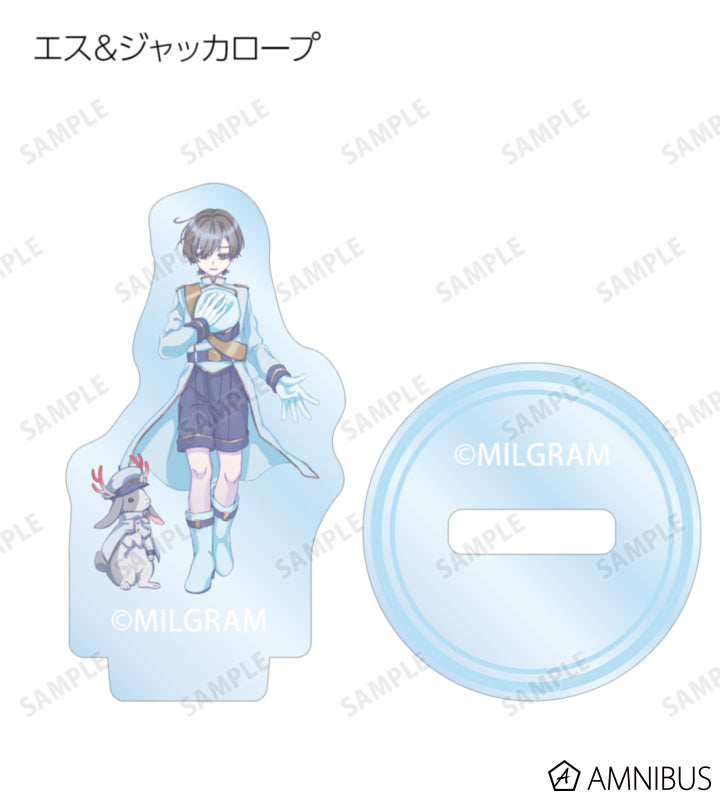 MILGRAM - Trading Mini Acrylic Stands Sea Breeze Footprints Ver. BOX of 11 [Pre-Order Jan 2027]
