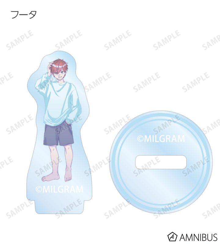 MILGRAM - Trading Mini Acrylic Stands Sea Breeze Footprints Ver. BOX of 11 [Pre-Order Jan 2027]