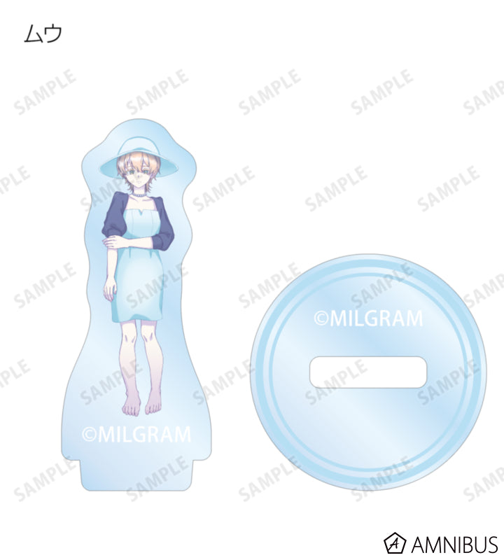 MILGRAM - Trading Mini Acrylic Stands Sea Breeze Footprints Ver. BOX of 11 [Pre-Order Jan 2027]