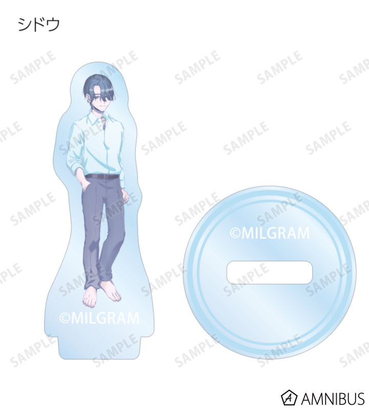 MILGRAM - Trading Mini Acrylic Stands Sea Breeze Footprints Ver. BOX of 11 [Pre-Order Jan 2027]
